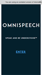 Mobile Screenshot of omni-speech.com